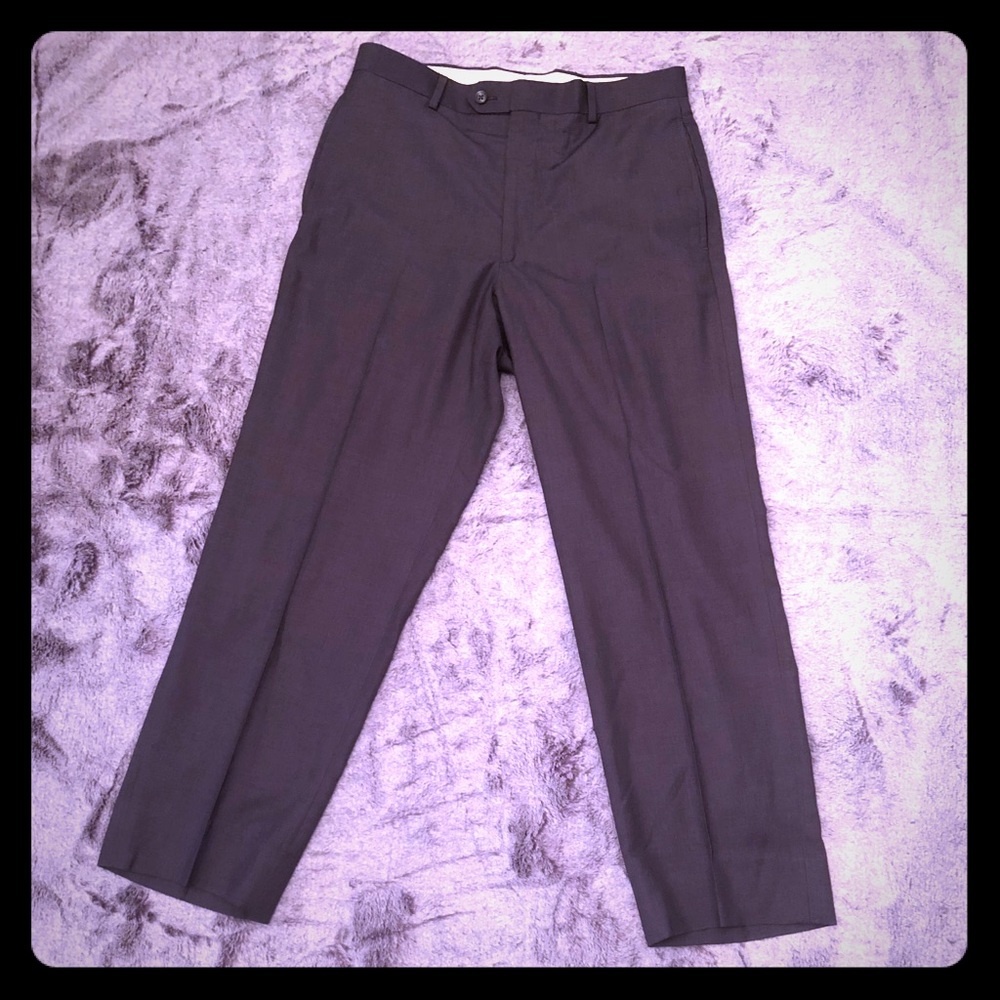 Joseph & Feiss men’s gray dress pants size 32x34 - Picture 2 of 11